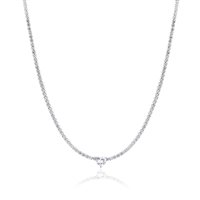 Necklace Brand Woman Attimi in Steel Cristallo 14NK016W - 14NK016W